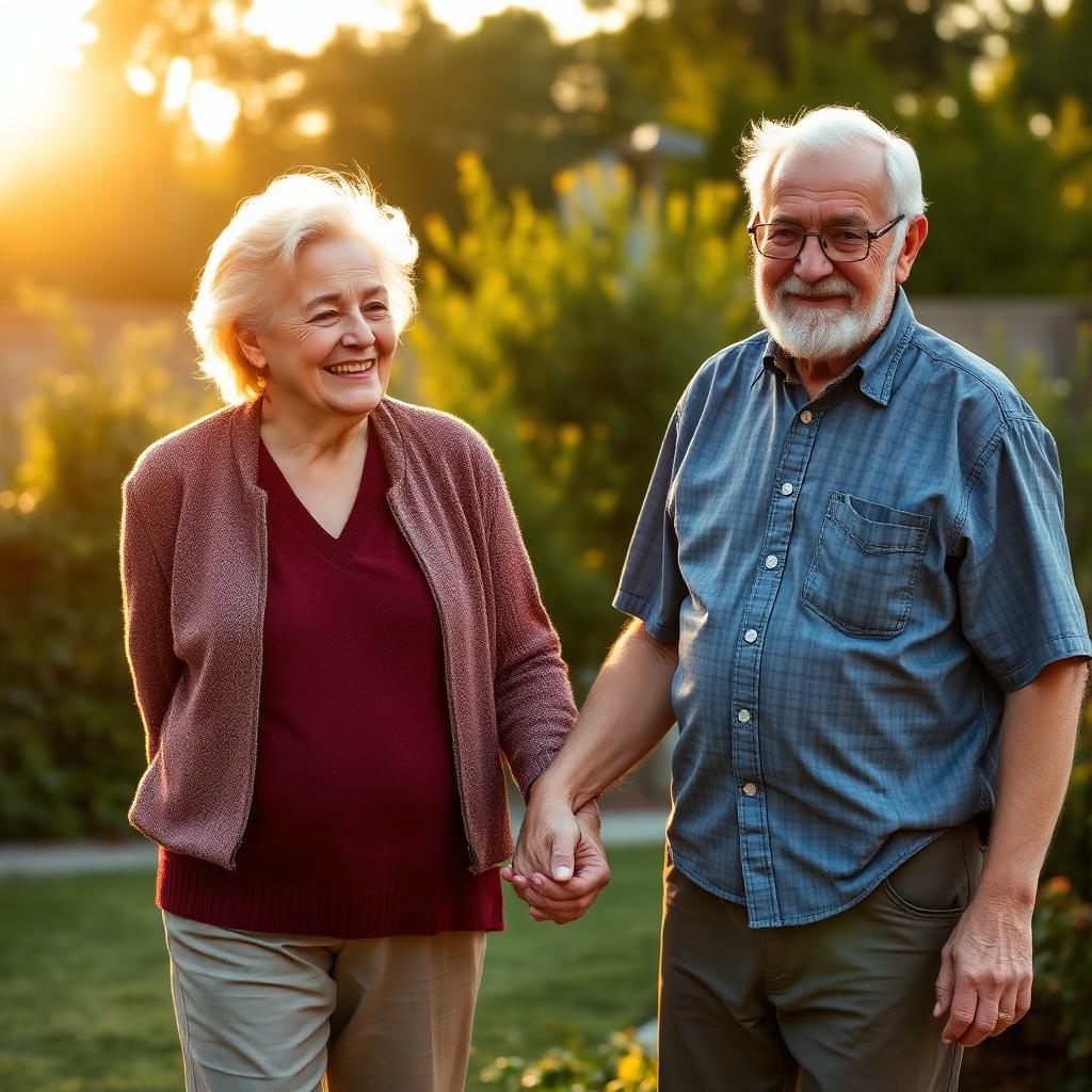 Christian senior couple with life insurance coverage from a trusted national carrier